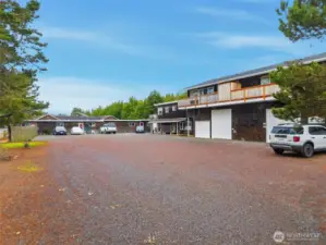 large area for parking. Wonderful location just a short stroll to the beach with deeded access.