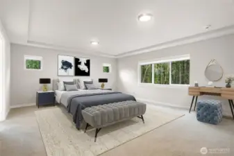 Virtually Staged - Primary Bedroom