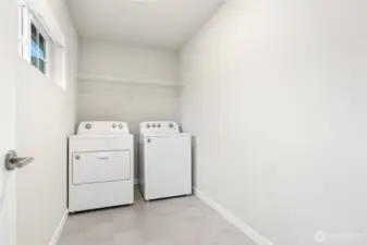Upstairs Laundry