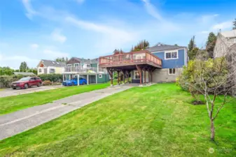 Alley access and covered carport, this home has it all!