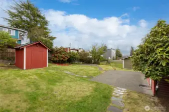 Level, useable .18 acre lot is adorned with established landscaping, and lots of wonderful green grass.