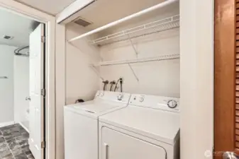 Washer & Dryer in Unit