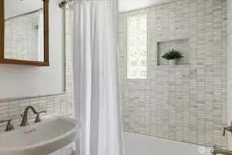 Upstairs bathroom