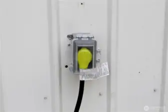 Shop has electric car charging capability