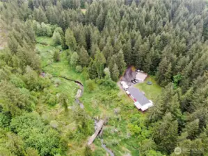 Creek frontage