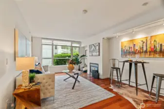 Living Room with lots of natural light