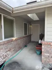 Unit entrace.