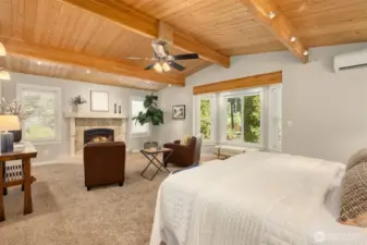 Windows are designed to let in plenty of morning and all day sun!