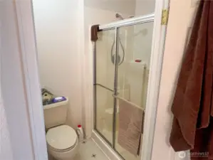 and shower