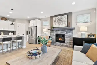 Photos of a 2703 Model Home at another community. Details will vary