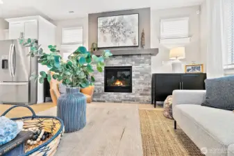Photos of a 2703 Model Home at another community. Details will vary