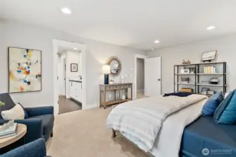 Photos of a 2703 Model Home at another community. Details will vary