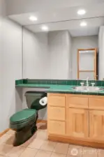 Half bath on main floor