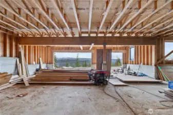 Views from the garage!