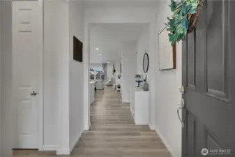 Entry looks all the way through!