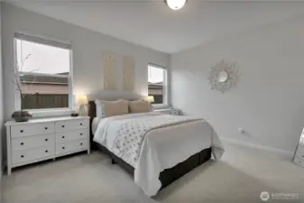 Large primary bedroom ~