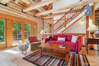 Living with Pine floors