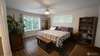 Primary Bedroom with lots of natural light