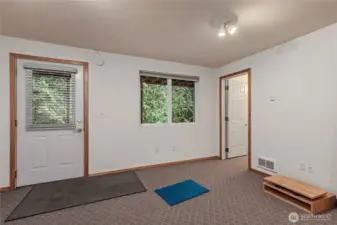 Bonus room with private access downstairs.