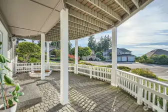 Down stair patio