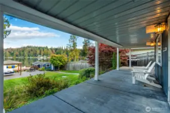 Covered Lower Patio