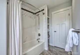 Second full bathroom upstairs.