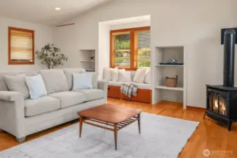 Studio living area