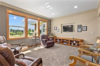 This is the Rec room/Media area! Relax!