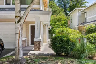 One-level entry and one-level living ... perfect!  (Enter around the corner toward the back)