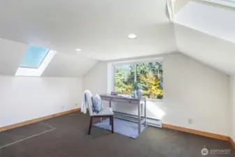 Room for a private in-home office.