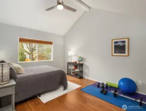 Note the vaulted ceiling in the Bonus room