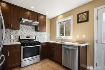 Thoughtfully updated kitchen.