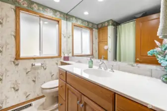 Welcome to this beautifully maintained West Campus home! Full bathroom on second story