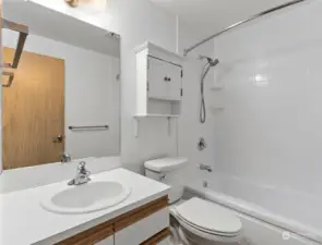 Full hall bathroom