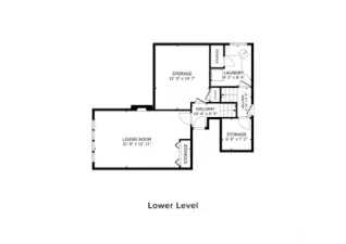 Lower Level Floor Plan