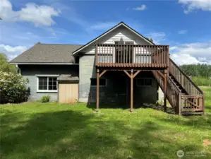 Side view of home