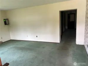 Living area main floor
