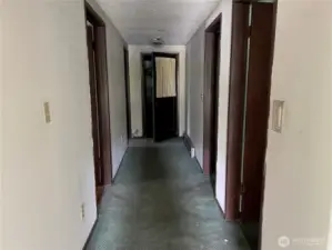 main floor hall