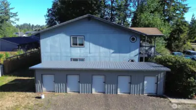 Individual storage units.