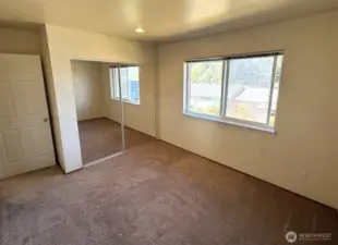 Ample sized bedrooms