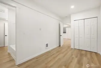 1 ensuite bedroom in the basement