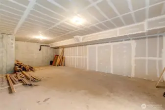 This is the storage space below home. Access is through backyard