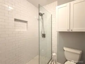 Classic tile walk-in shower