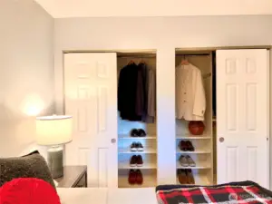 More custom closet space