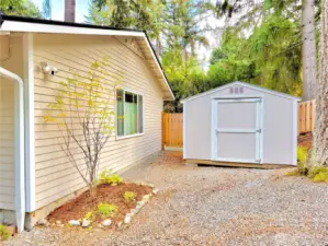 A shed as well