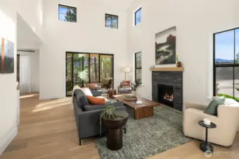 Photos, plans and elevations may be examples representing the community, community amenities, homes or artist’s renderings that may not accurately represent the actual condition of a homesite or home as constructed, and may also contain options and upgrades which are not included in the sale. Trailside Homes reserves the right to make changes to floor plans, specifications, dimensions, design and elevations without prior notice. Stated dimensions and square footage, if applicable, are estimated and should not be used as representations of the home’s actual size.