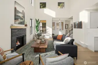 Photos, plans and elevations may be examples representing the community, community amenities, homes or artist’s renderings that may not accurately represent the actual condition of a homesite or home as constructed, and may also contain options and upgrades which are not included in the sale. Trailside Homes reserves the right to make changes to floor plans, specifications, dimensions, design and elevations without prior notice. Stated dimensions and square footage, if applicable, are estimated and should not be used as representations of the home’s actual size.