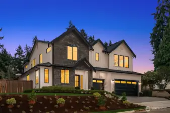 Over-sized 3-car garage.