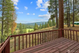 Situated to enjoy the views looking towards the river to the South East.