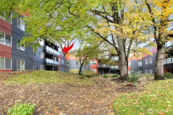 3rd Floor Facing the Courtyard!